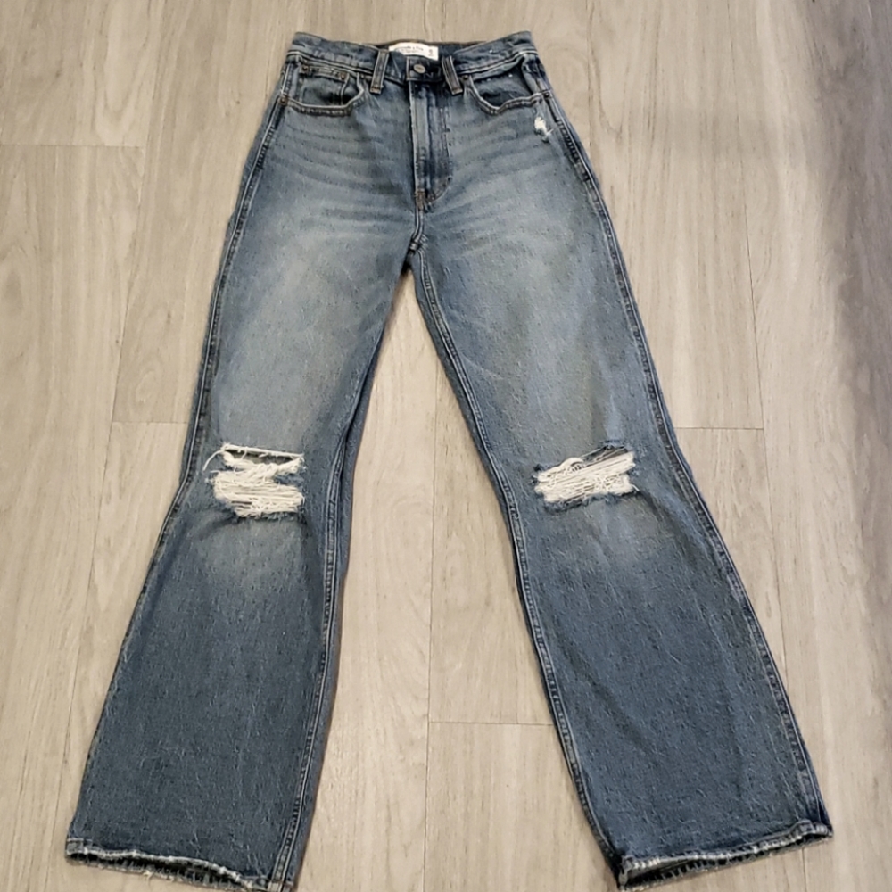 Abercrombie & Fitch 90's Relaxed Ultra High Rise 0